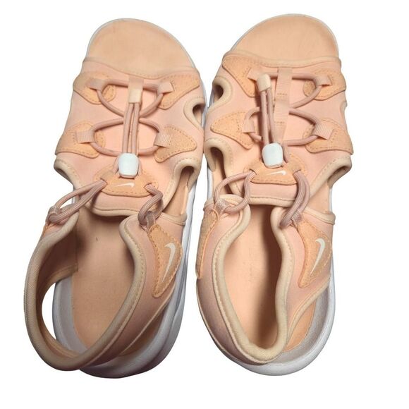 Nike Air Max Koko Women's Sandals Peach White Comfort Casual Shoes - Picture 3 of 5
